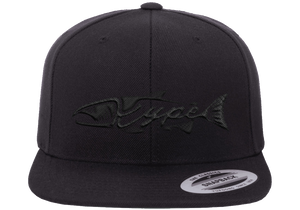 Kype Flatbrim Snapback - Black - Kype Gear