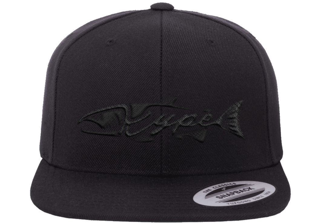 Kype Flatbrim Snapback - Black - Kype Gear