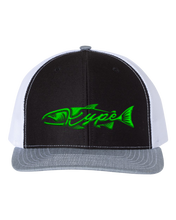 Load image into Gallery viewer, Snapback Trucker - Black/White/Heather Grey - Kype Gear
